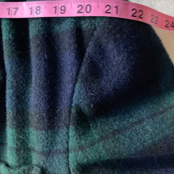 The Gap men glen plaid green navy black wool jacket - Picture 11 of 11